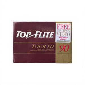 Vintage Top-Flite Tour SD 90 Golf Balls – Dozen (12) – NOS in Box – Spalding USA
